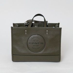 Coach C2004 Dempsey Carryall With Patch in Pebble Leather in Surplus Color